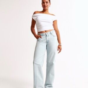 Abercrombie & Fitch Low Rise Baggy Jean